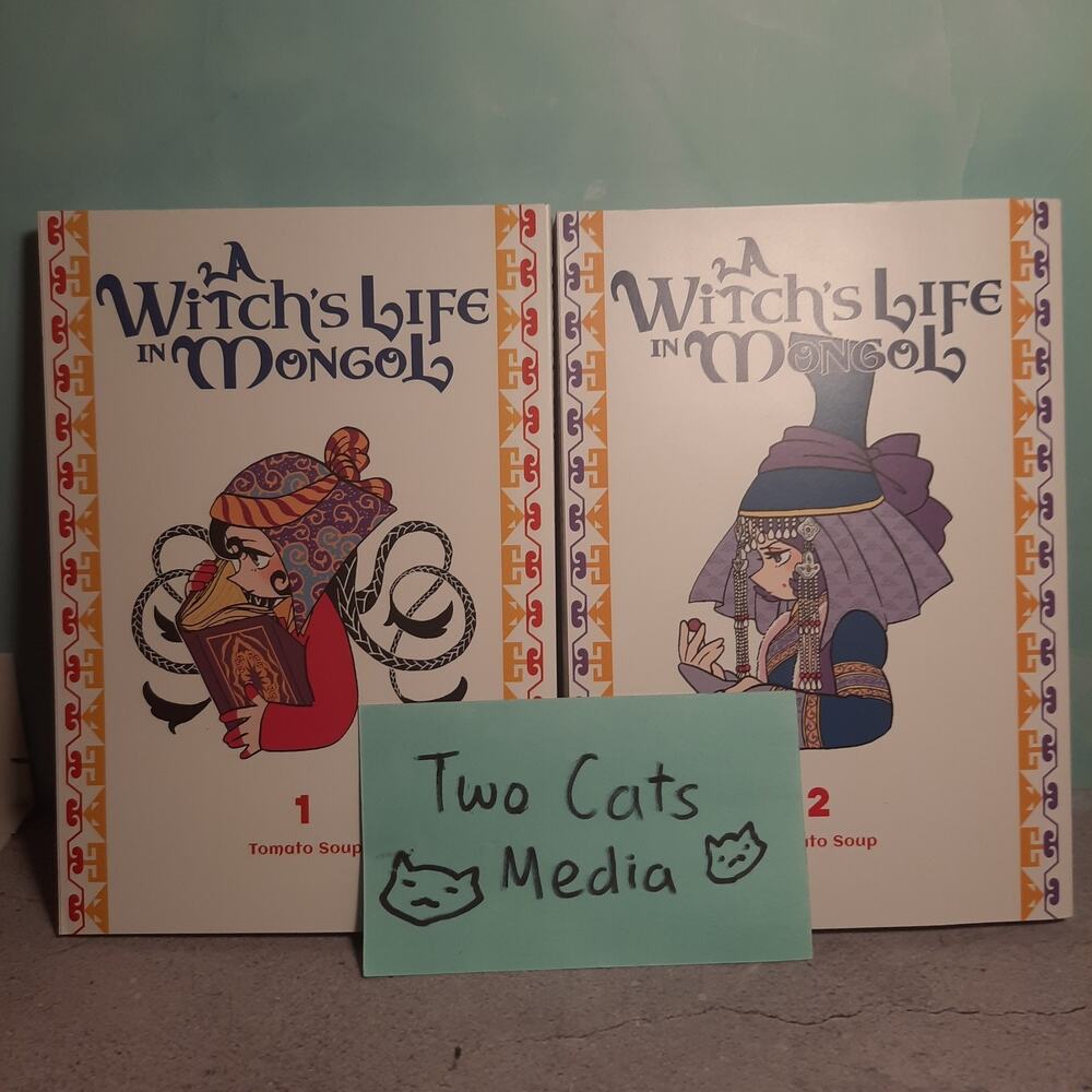 📚 A Witch's Life in Mongol Vol. 1-2 Official English Manga Bundle Yen Press